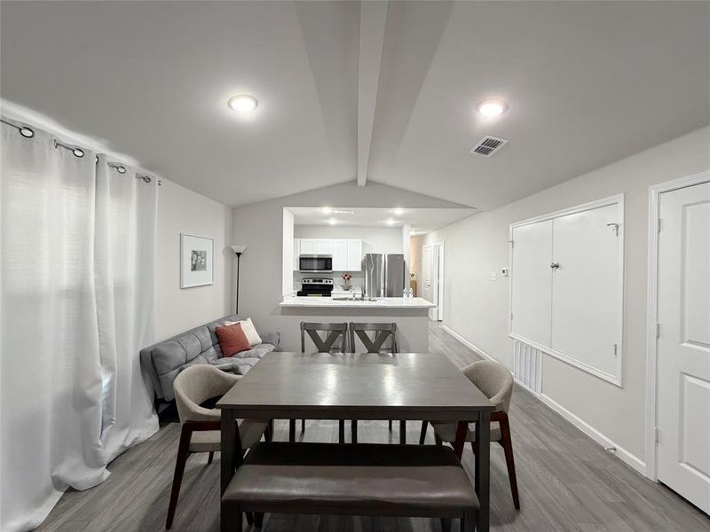 Furnished interior view inside a new home in , Abilene (Image 9).
