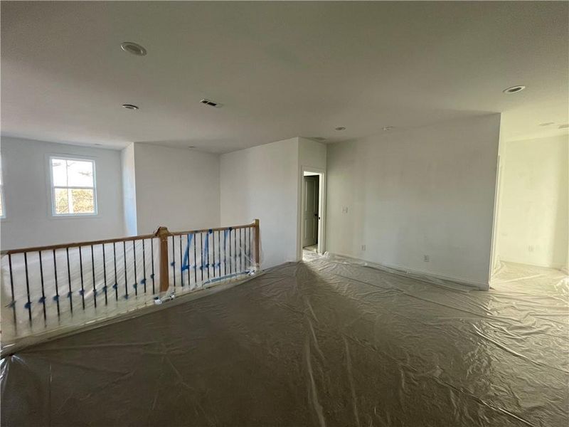 In-progress construction of a new home in East Harbor II at Chestatee, Dawsonville, GA (Image 28).