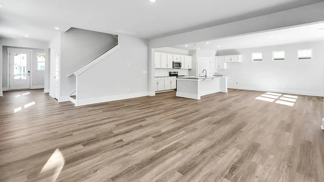 Spacious, unfurnished interior of a new home in Magnolia Ridge at Blake Farm, Wilmington (Image 17). Spacious, unfurnished interior of a new home in Magnolia Ridge at Blake Farm, Wilmington (Image 17).