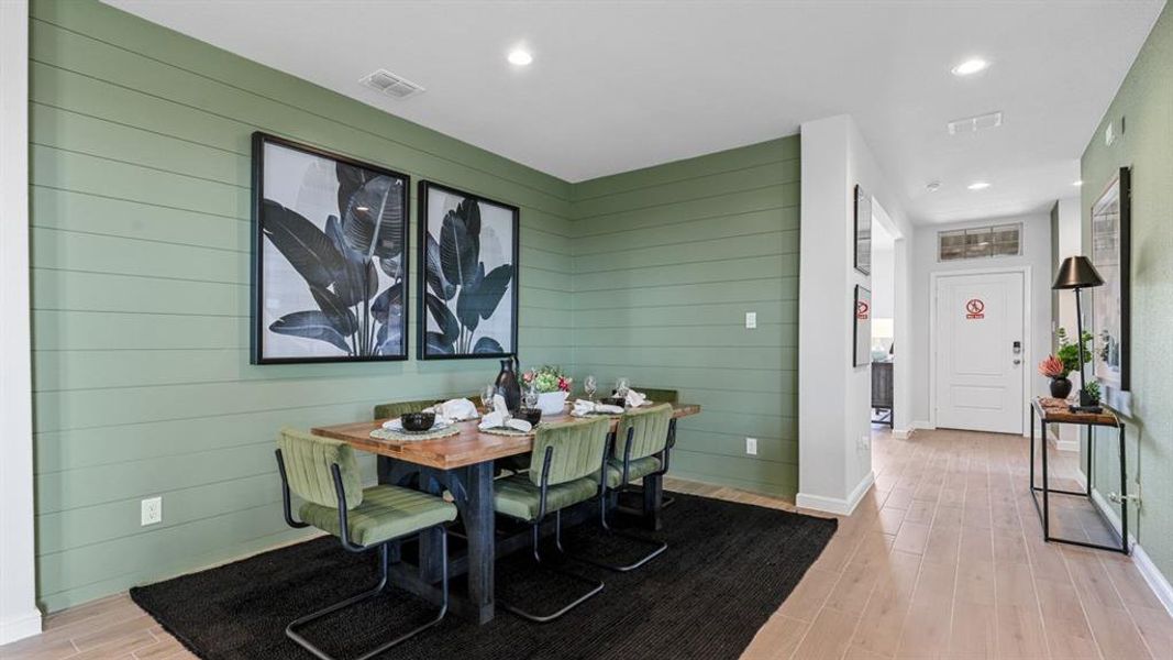 Furnished interior view inside a new home in Terra Trace, Fort Worth (Image 23).