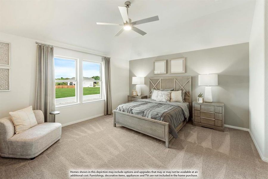 Furnished interior view inside a new home in Sonoma Verde, McLendon-Chisholm (Image 34).