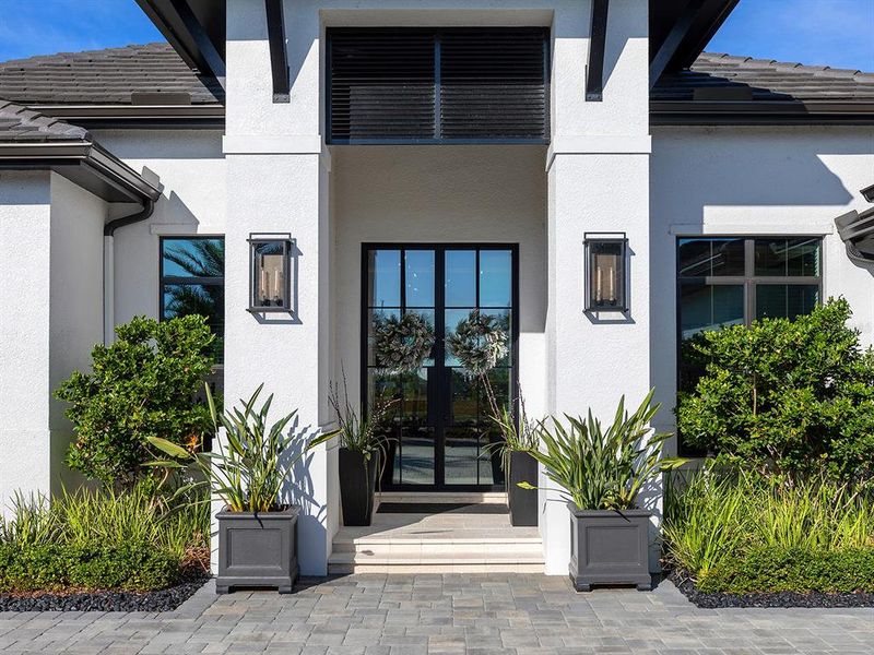 Exterior details and patio area of a home in , Sarasota (Image 31). Exterior details and patio area of a home in , Sarasota (Image 31).