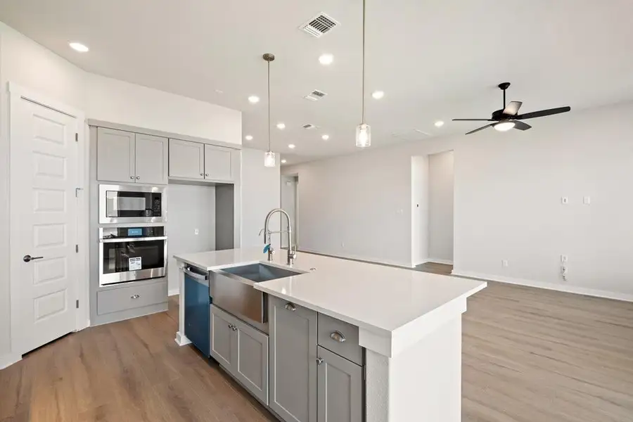 Furnished interior view inside a new home in Park Collection At Park Central, Georgetown (Image 6). Furnished interior view inside a new home in Park Collection At Park Central, Georgetown (Image 6).