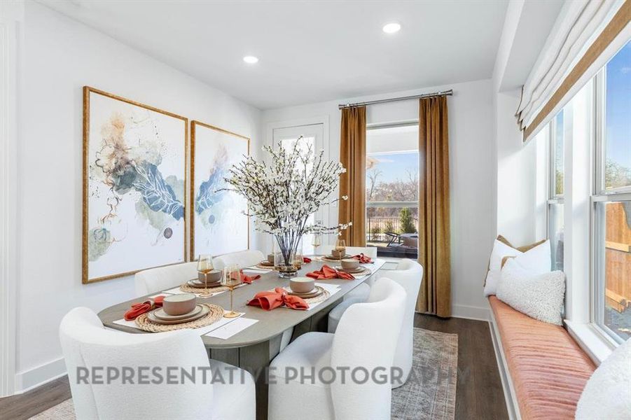 Furnished interior view inside a new home in Aster Park: 40ft. lots, McKinney (Image 12). Furnished interior view inside a new home in Aster Park: 40ft. lots, McKinney (Image 12).