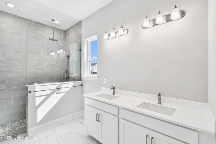 Furnished interior view inside a new home in Seabrook Village 40' Front Entry, Nocatee (Image 5).