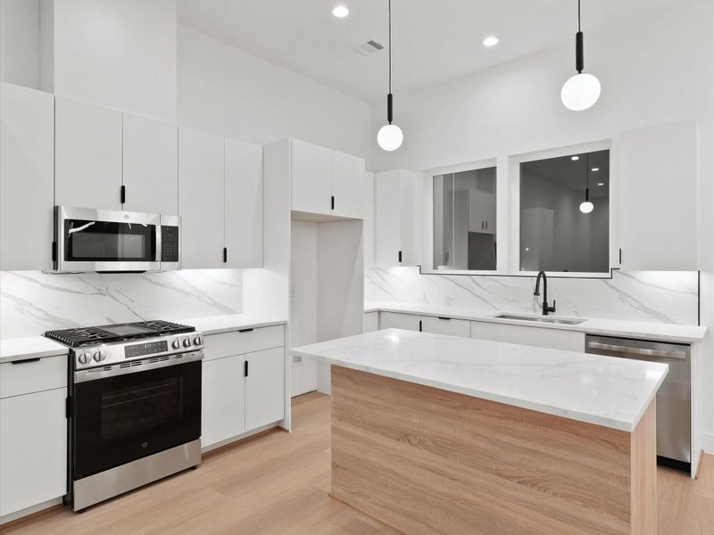 Furnished interior view inside a new home in , Houston (Image 4).