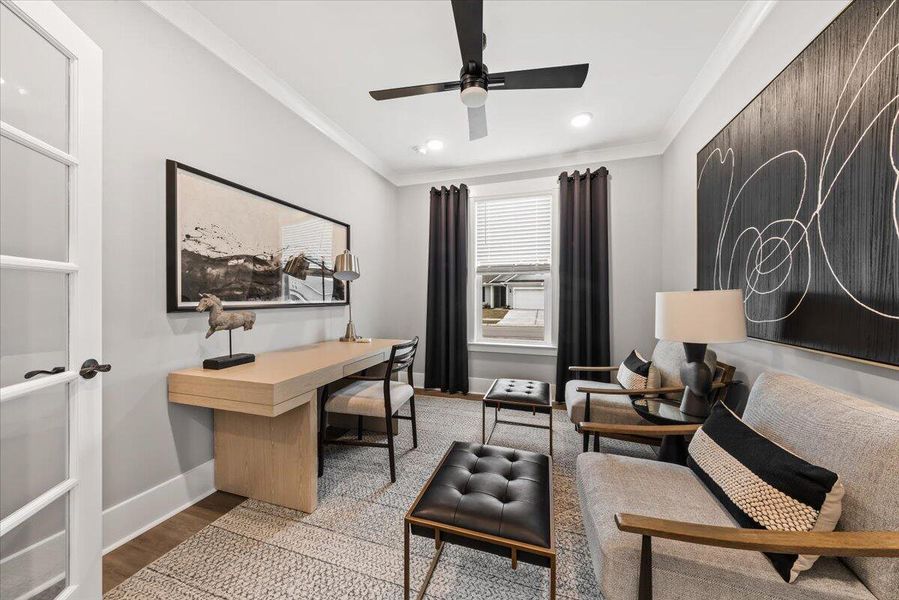 Furnished interior view inside a new home in Nexton, Summerville (Image 8). Furnished interior view inside a new home in Nexton, Summerville (Image 8).