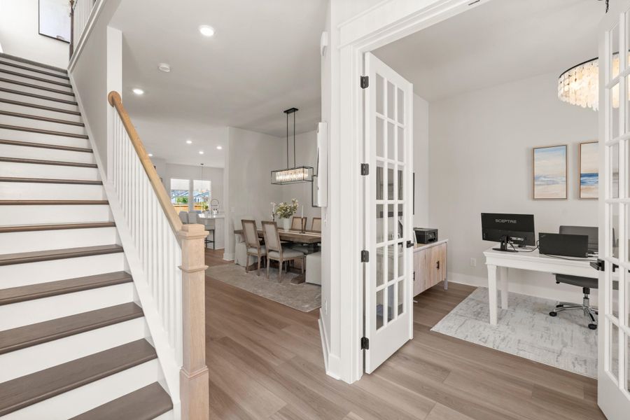 Furnished interior view inside a new home in Carnes Crossroads, Summerville (Image 11).