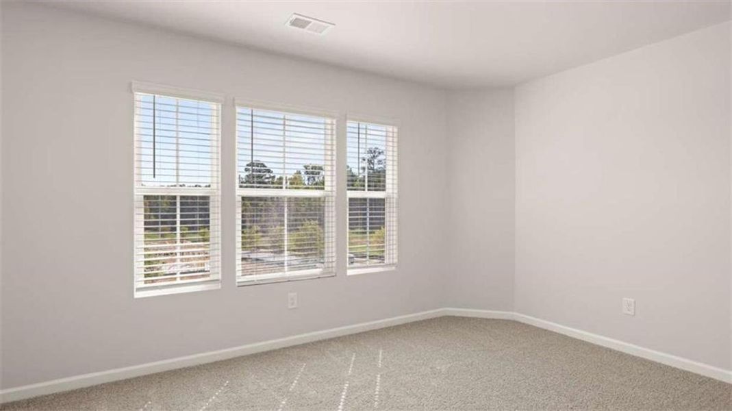 Spacious, unfurnished interior of a new home in Brookland Commons, Monroe (Image 37).