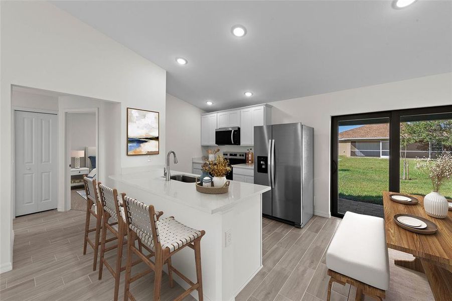 Furnished interior view inside a new home in , Port Charlotte (Image 5).