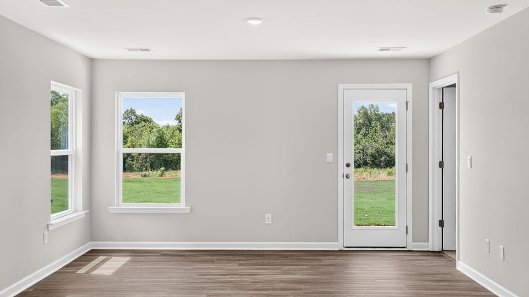 Spacious, unfurnished interior of a new home in Harper Ridge, Roebuck (Image 24). Spacious, unfurnished interior of a new home in Harper Ridge, Roebuck (Image 24).