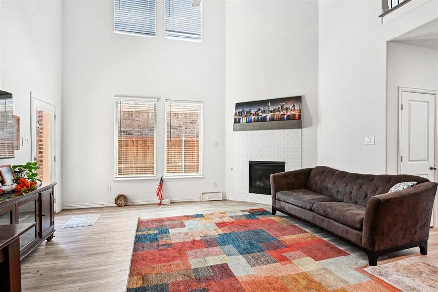 Furnished interior view inside a new home in , Garland (Image 4). Furnished interior view inside a new home in , Garland (Image 4).
