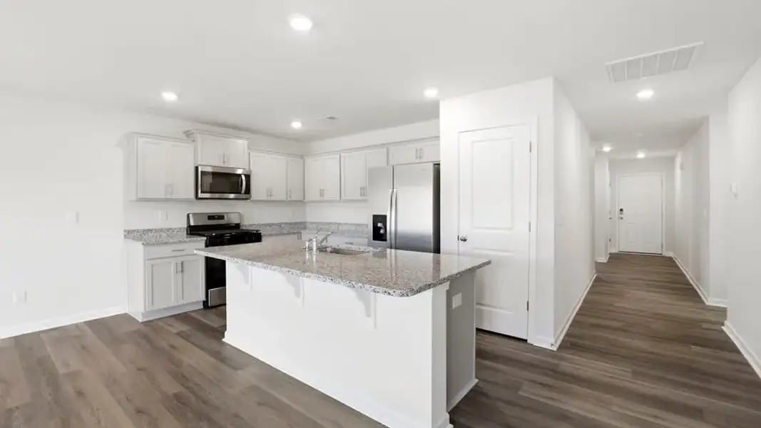 Furnished interior view inside a new home in Waverly Station, Greenwood (Image 7).