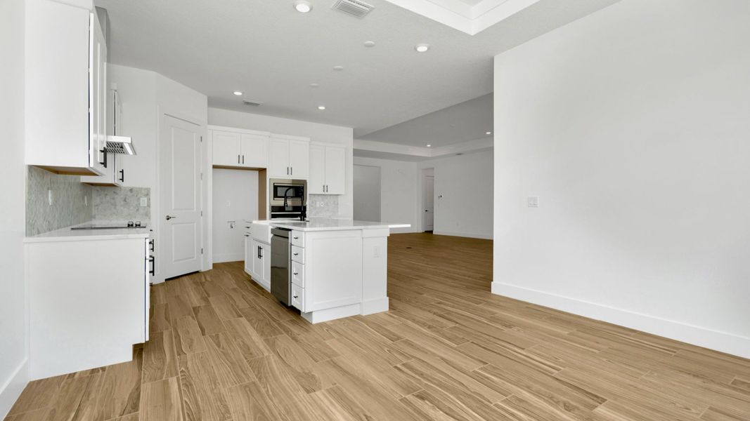 The Dining Room and Kitchen