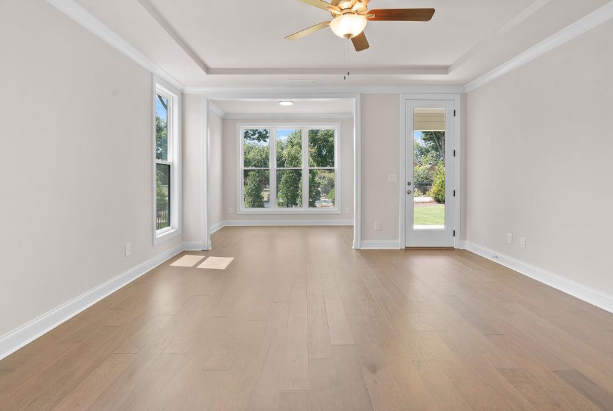 Representative unfurnished interior of a home built from the The Blaylock by The Providence Group in Promenade at Sawnee Village, Cumming (Image 17).