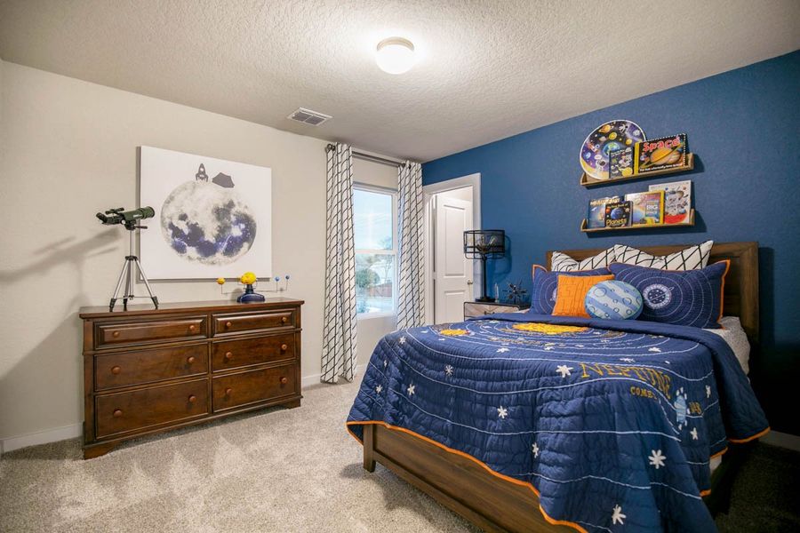 Furnished interior view inside a new home in Prominence – Now Selling, San Antonio (Image 23).