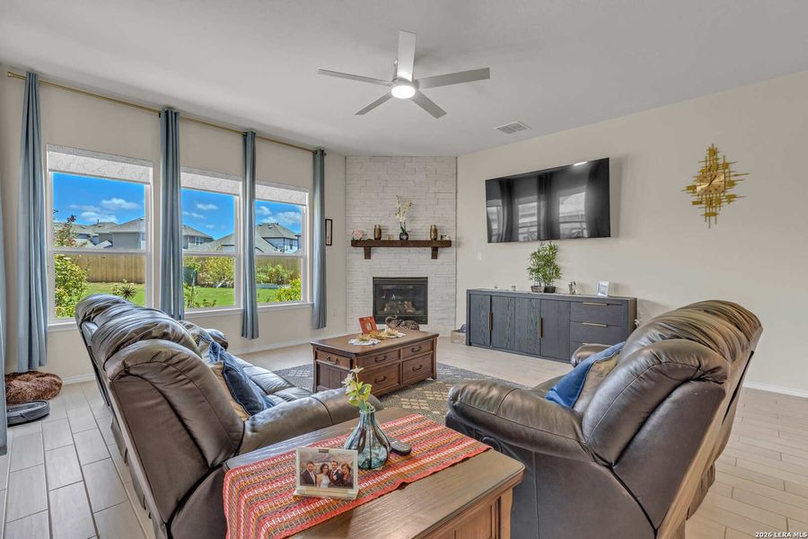 Furnished interior view inside a new home in Davis Ranch, San Antonio (Image 29).