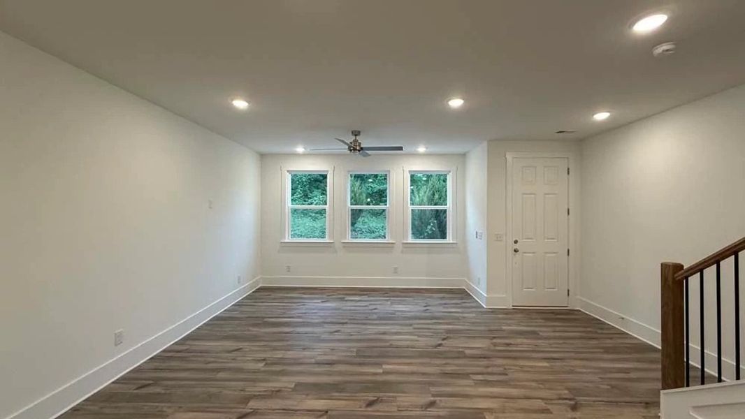 Family Room Construction Progress
