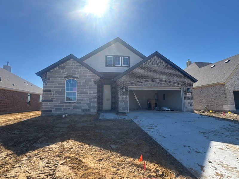 In-progress construction of a new home in Cedar Ridge Estates, Anna, TX (Image 4). In-progress construction of a new home in Cedar Ridge Estates, Anna, TX (Image 4).