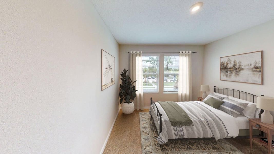 Furnished interior view inside a new home in Egret Creek, Jacksonville (Image 7).