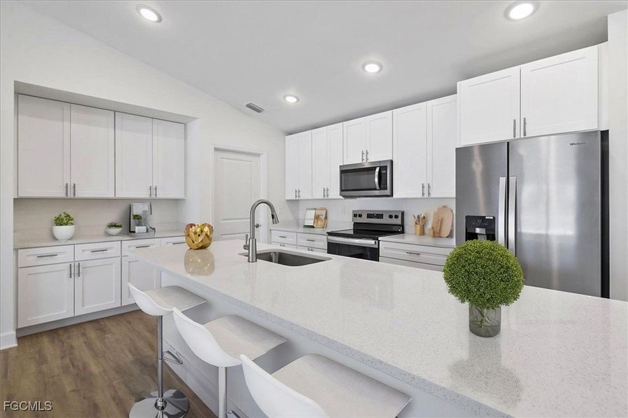 Furnished interior view inside a new home in Cape Coral, Cape Coral (Image 6).