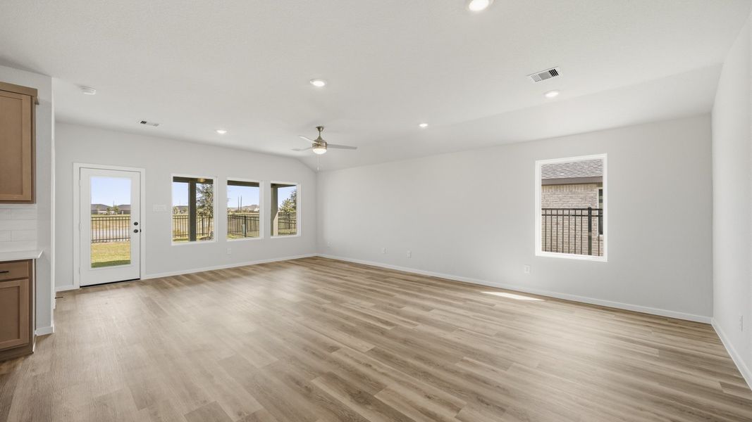 Representative unfurnished interior of a home built from the Jasper by D.R. Horton in Sunterra, Katy (Image 14). Representative unfurnished interior of a home built from the Jasper by D.R. Horton in Sunterra, Katy (Image 14).