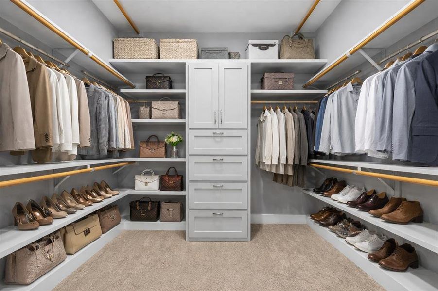 virtual image not actual closet
