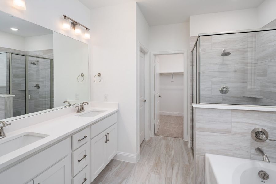 Furnished interior view inside a new home in Legacy Hills, Celina (Image 12).