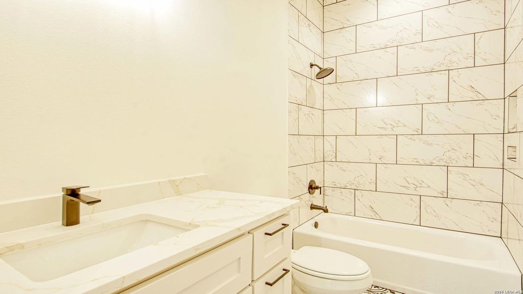 Furnished interior view inside a new home in , Spring Branch (Image 8).
