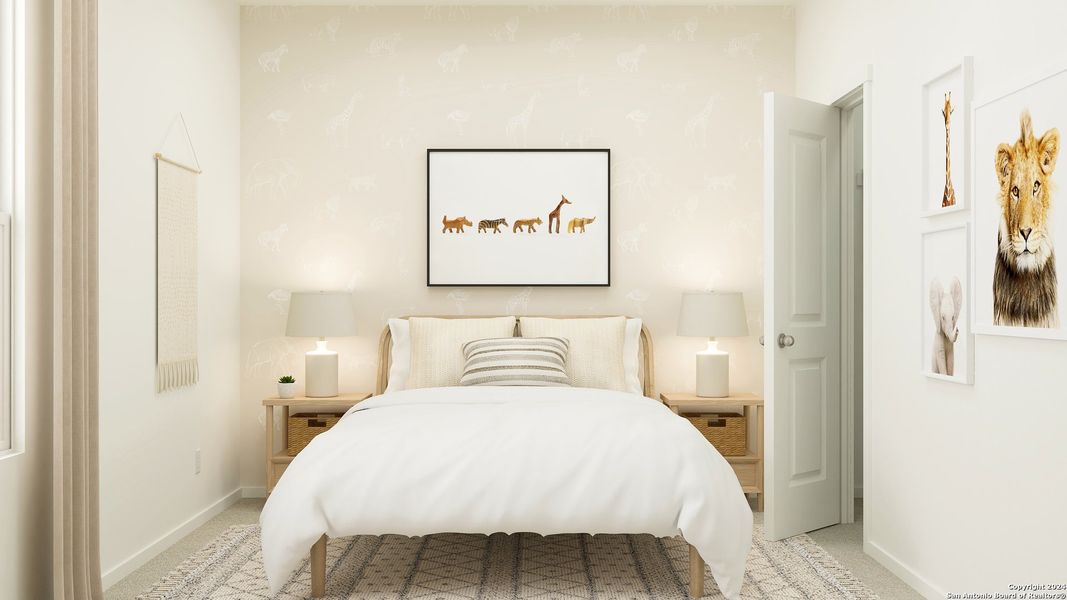 Furnished interior view inside a new home in Grace Valley, Cibolo (Image 11). Furnished interior view inside a new home in Grace Valley, Cibolo (Image 11).