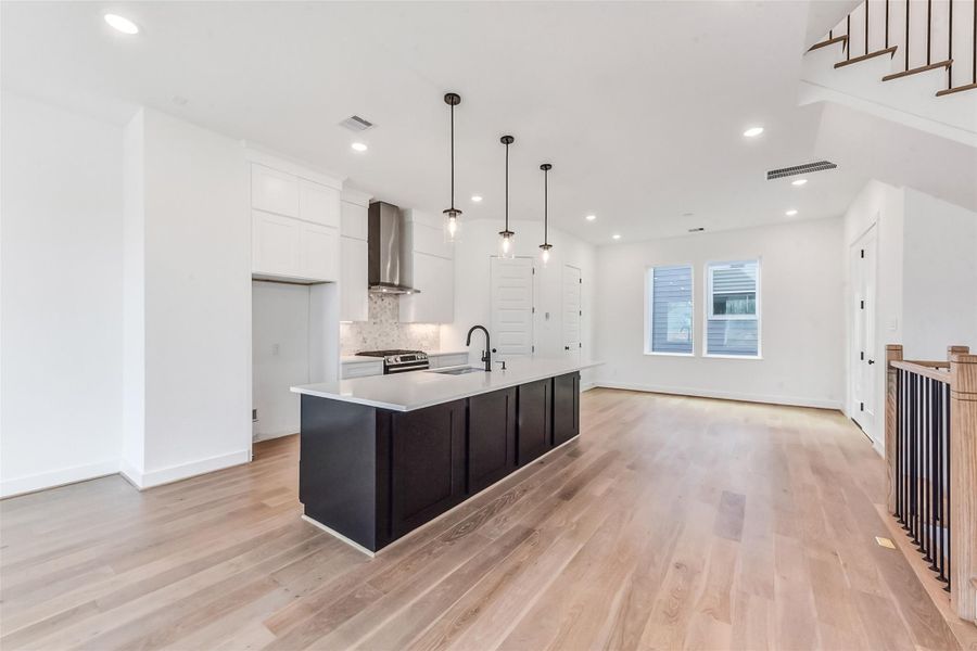 Furnished interior view inside a new home in , Houston (Image 11).