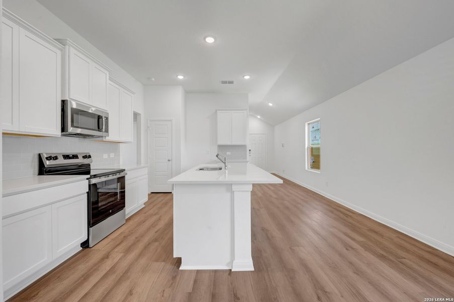 Furnished interior view inside a new home in Park Place, New Braunfels (Image 13).