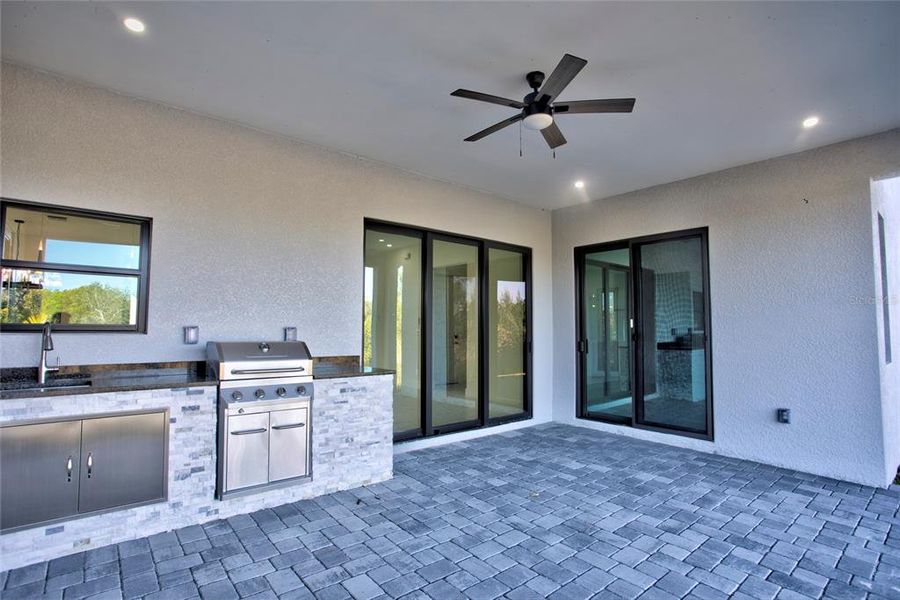 Exterior details and patio area of a home in , Port Charlotte (Image 31). Exterior details and patio area of a home in , Port Charlotte (Image 31).