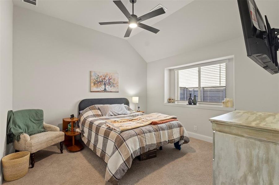 Furnished interior view inside a new home in Union Park Classic 60, Little Elm (Image 18).