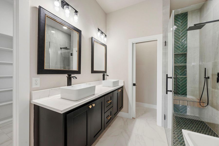 Furnished interior view inside a new home in , Franklin (Image 16).