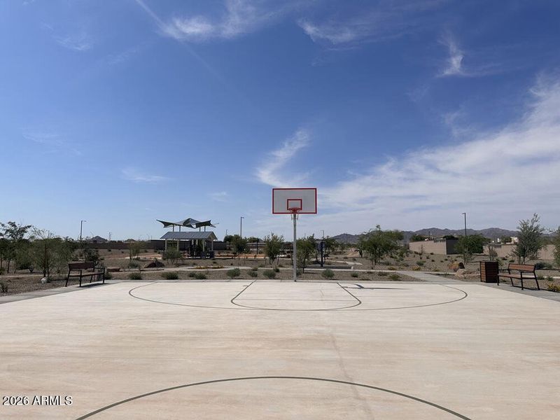 Basketball court