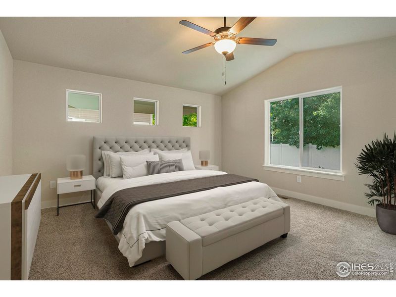 Furnished interior view inside a new home in , Frederick (Image 12).