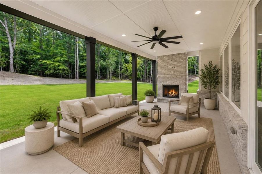 Exterior details and patio area of a home in , Jefferson (Image 4).