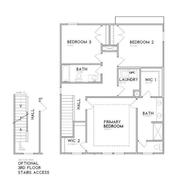 Floor plan - second floor Floor plan - second floor