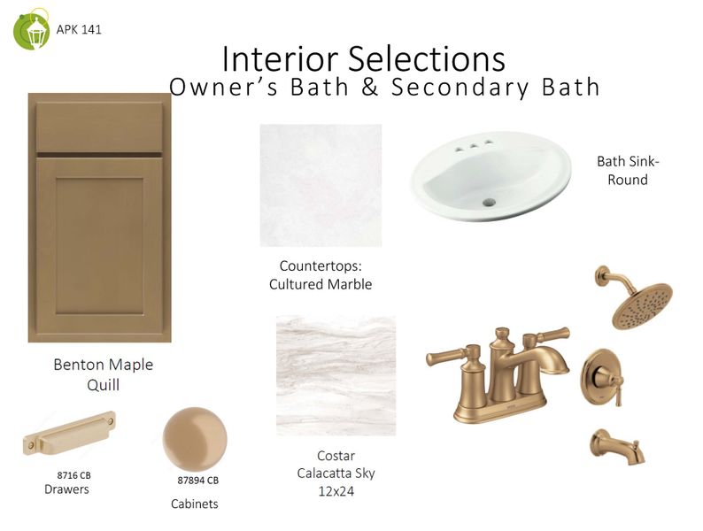 Sample of building materials used in homes in Anderson Park, Hendersonville (Image 48).