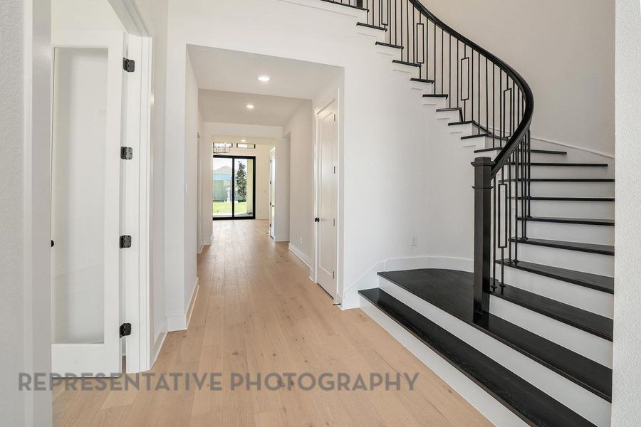 Spacious, unfurnished interior of a new home in Parkside On The River: 70ft. lots, Georgetown (Image 14).