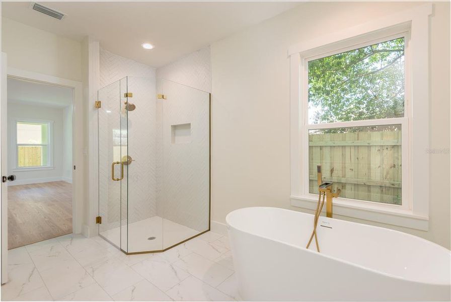 Furnished interior view inside a new home in , Tampa (Image 11).