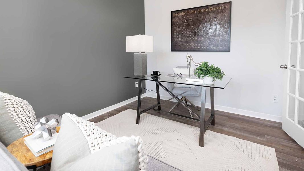Furnished interior view inside a new home in Brinkley Ridge, Kings Mountain (Image 21).