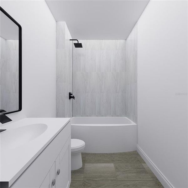 Furnished interior view inside a new home in , Citrus Springs (Image 15).