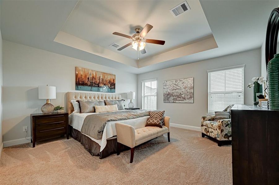 Furnished interior view inside a new home in Lago Mar, Texas City (Image 23).
