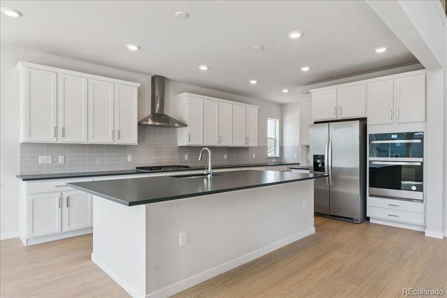 Furnished interior view inside a new home in Trails at Smoky Hill, Parker (Image 11).