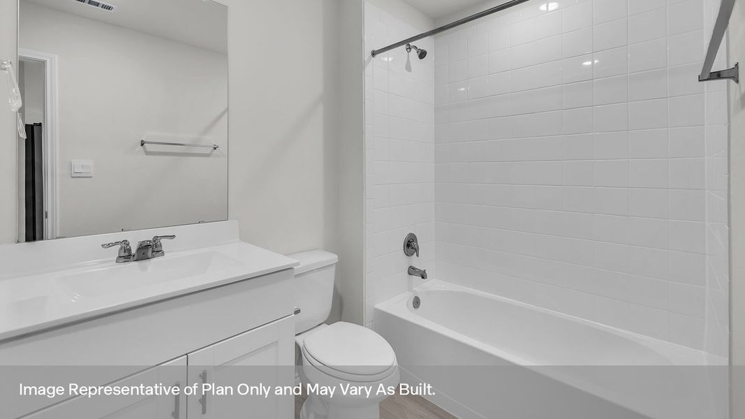 Representative furnished interior of a home built from the The Caroline by D.R. Horton in Bollinger, Maxwell (Image 13).