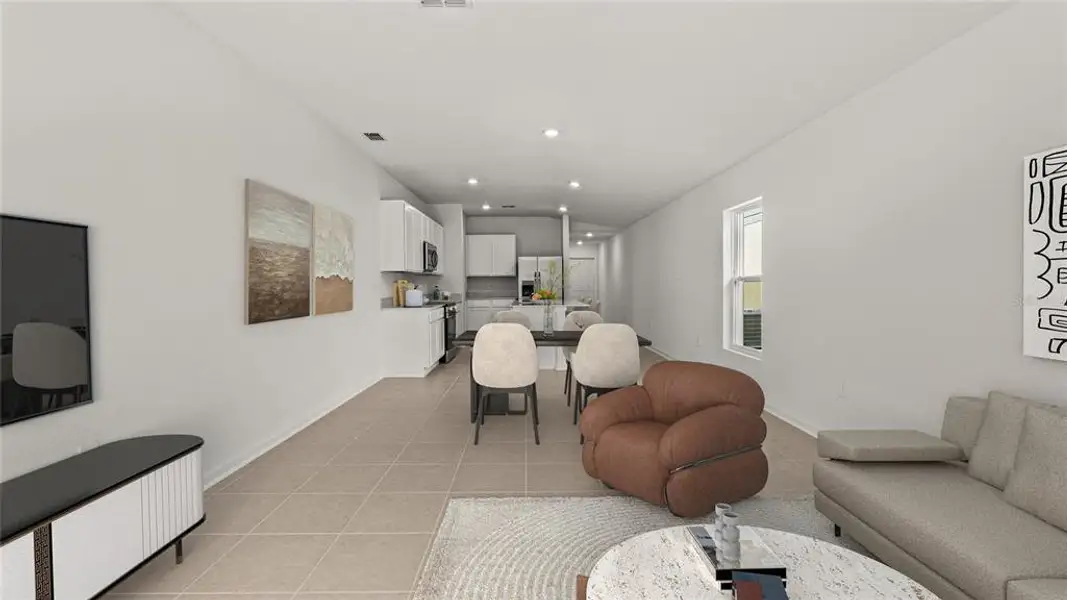 Furnished interior view inside a new home in , Eustis (Image 3).