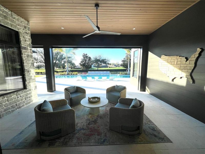 Exterior details and patio area of a home in , Orlando (Image 2). Exterior details and patio area of a home in , Orlando (Image 2).