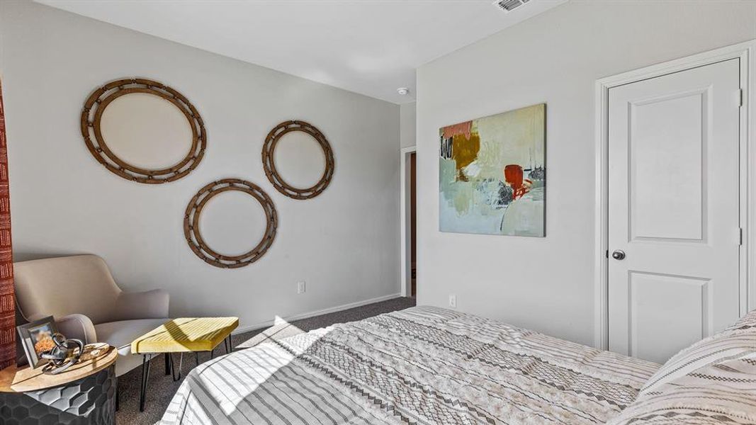 Furnished interior view inside a new home in Bella Vista, Granbury (Image 12).